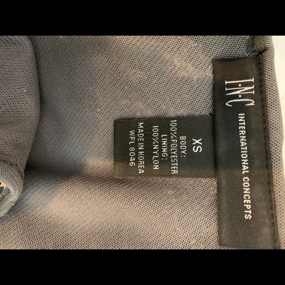 Grey cocktail dress, size xs. Paid $100/$50 obo